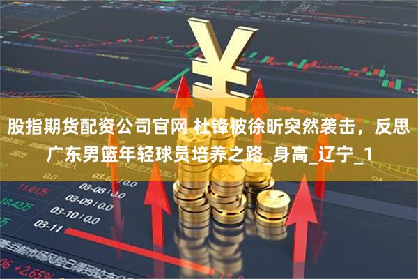 股指期货配资公司官网 杜锋被徐昕突然袭击，反思广东男篮年轻球员培养之路_身高_辽宁_1